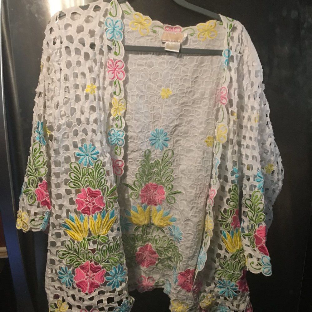 Int. Apparel Mart Embroidered Jacket 391 $28 FIRM